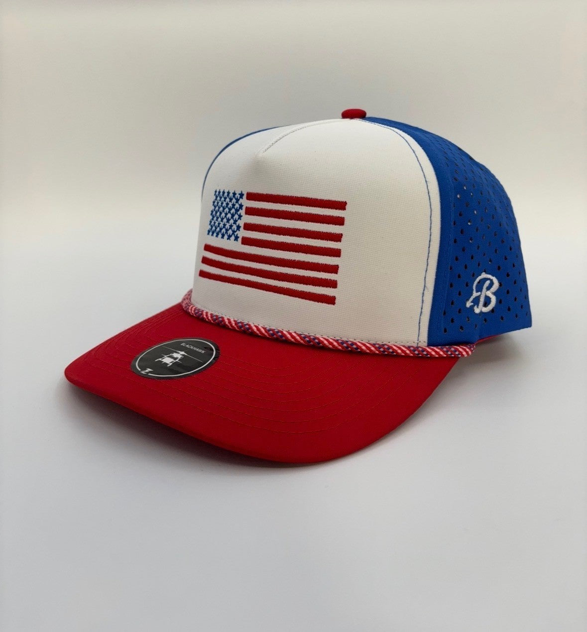 Bayou Brims American Flag Hat