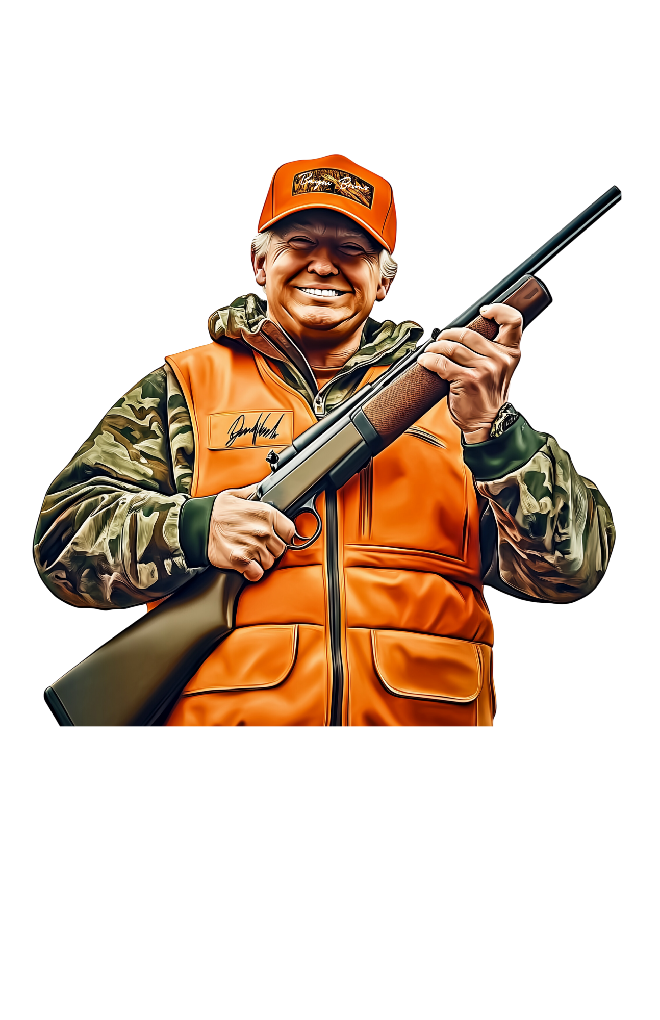 Trump Hunting Tshirt for Kids