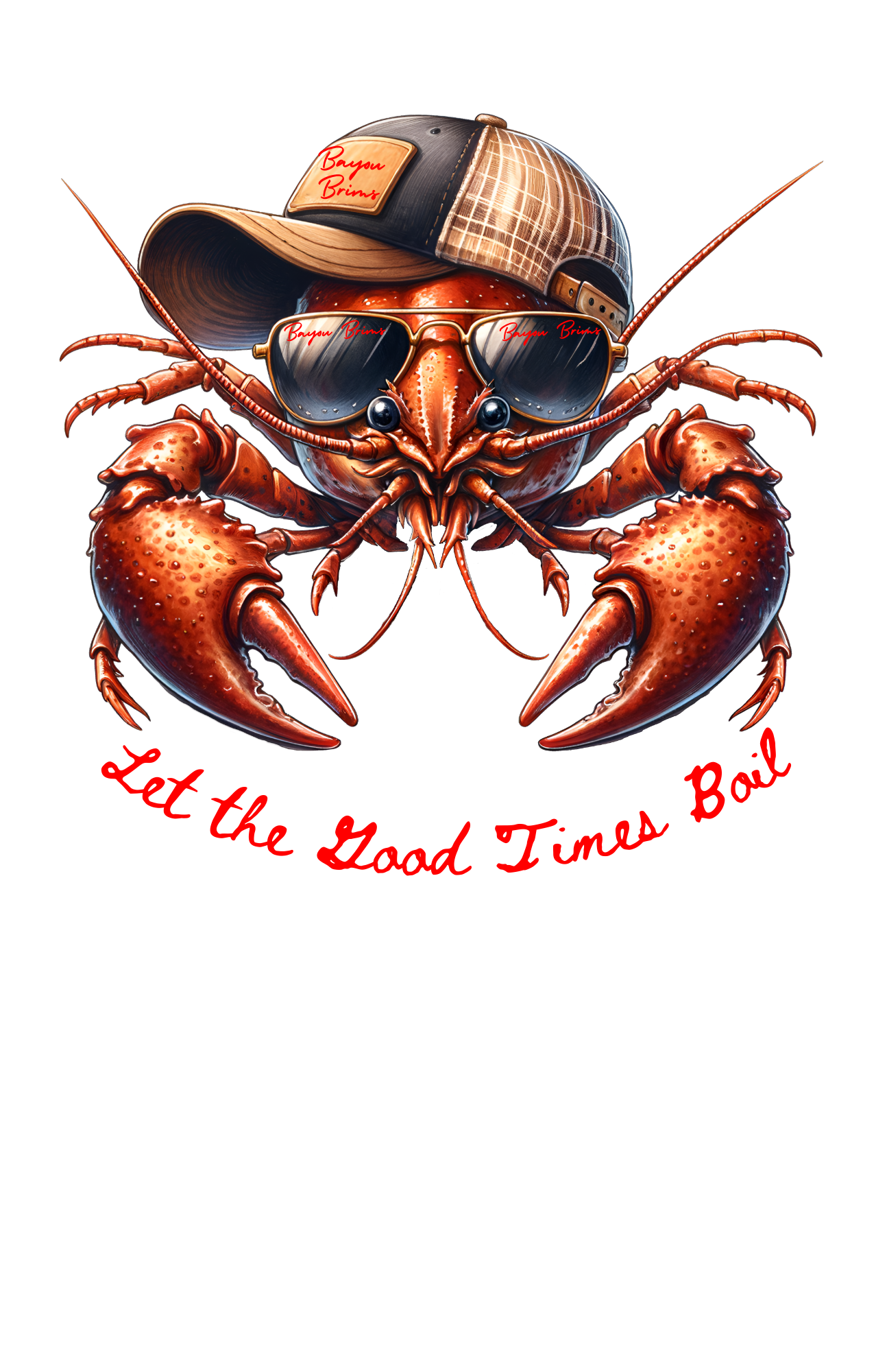 Let The Good Times Roll Crawfish Tshirt