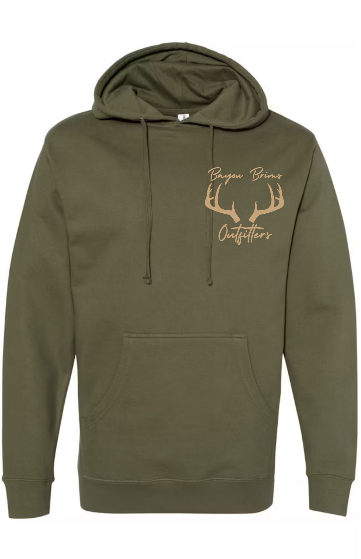 Running Deer Adult Hoodie