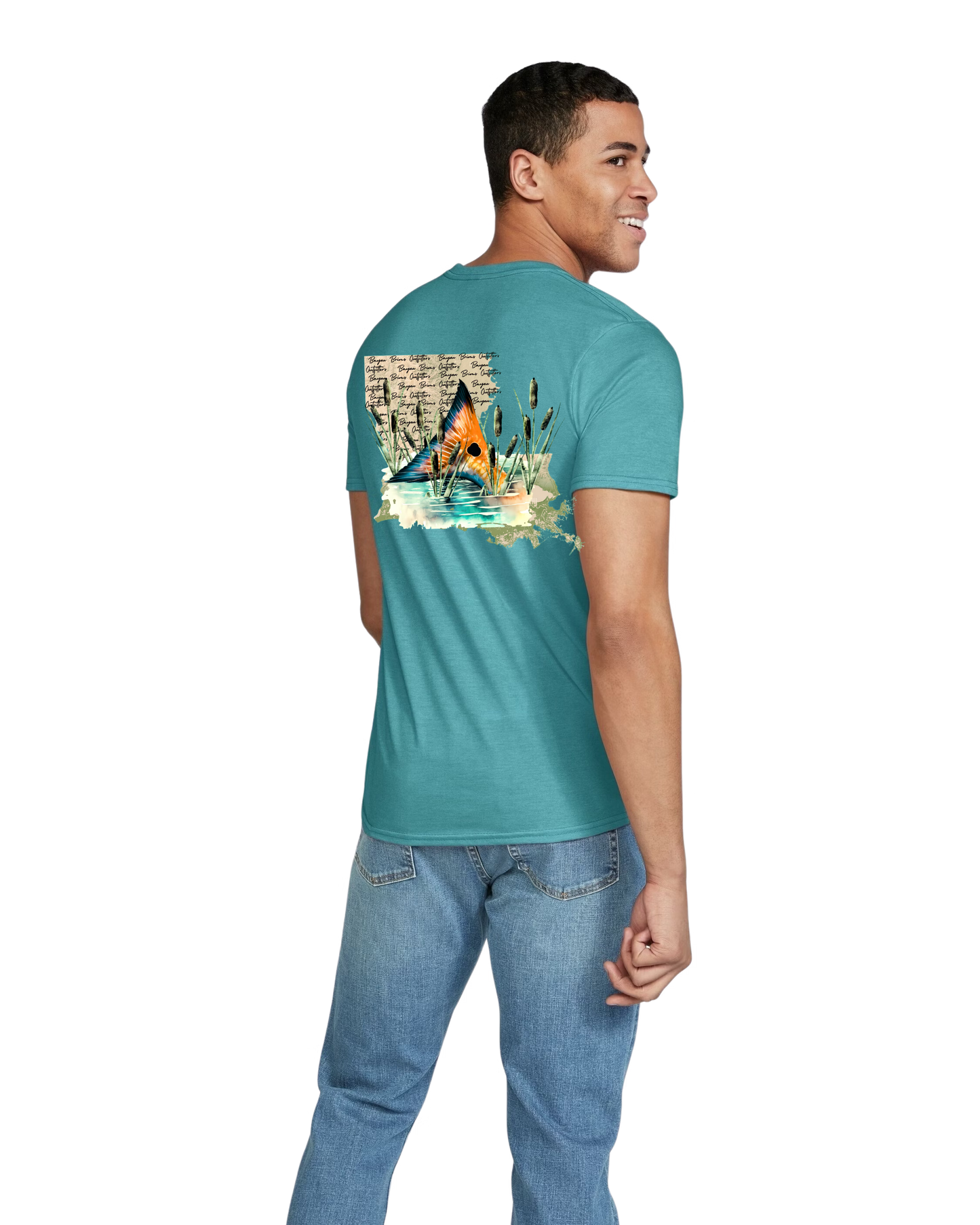 Louisiana Red Fish Tshirt