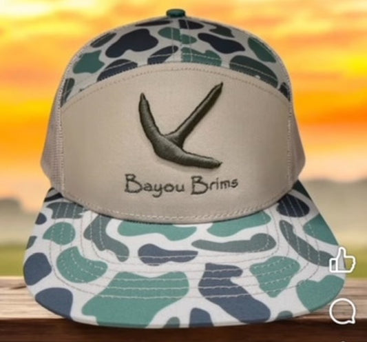 3D Puff Turkey Foot Bayou Brims Style