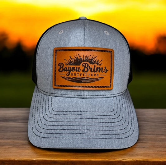 Bayou Brims Leather Patch Hat