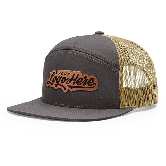 Make Your Own Leather Patch Hats