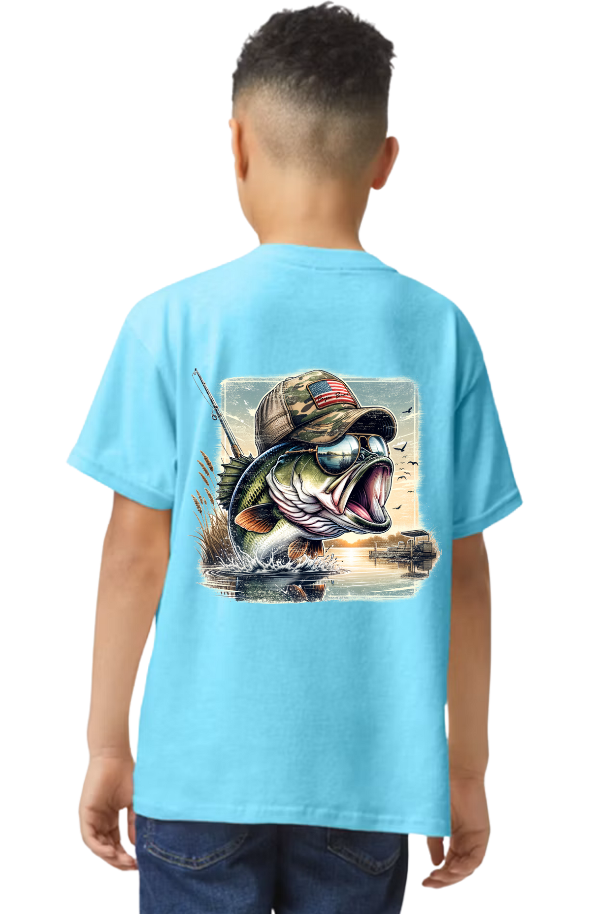 Geaux Fishing Youth Tshirt