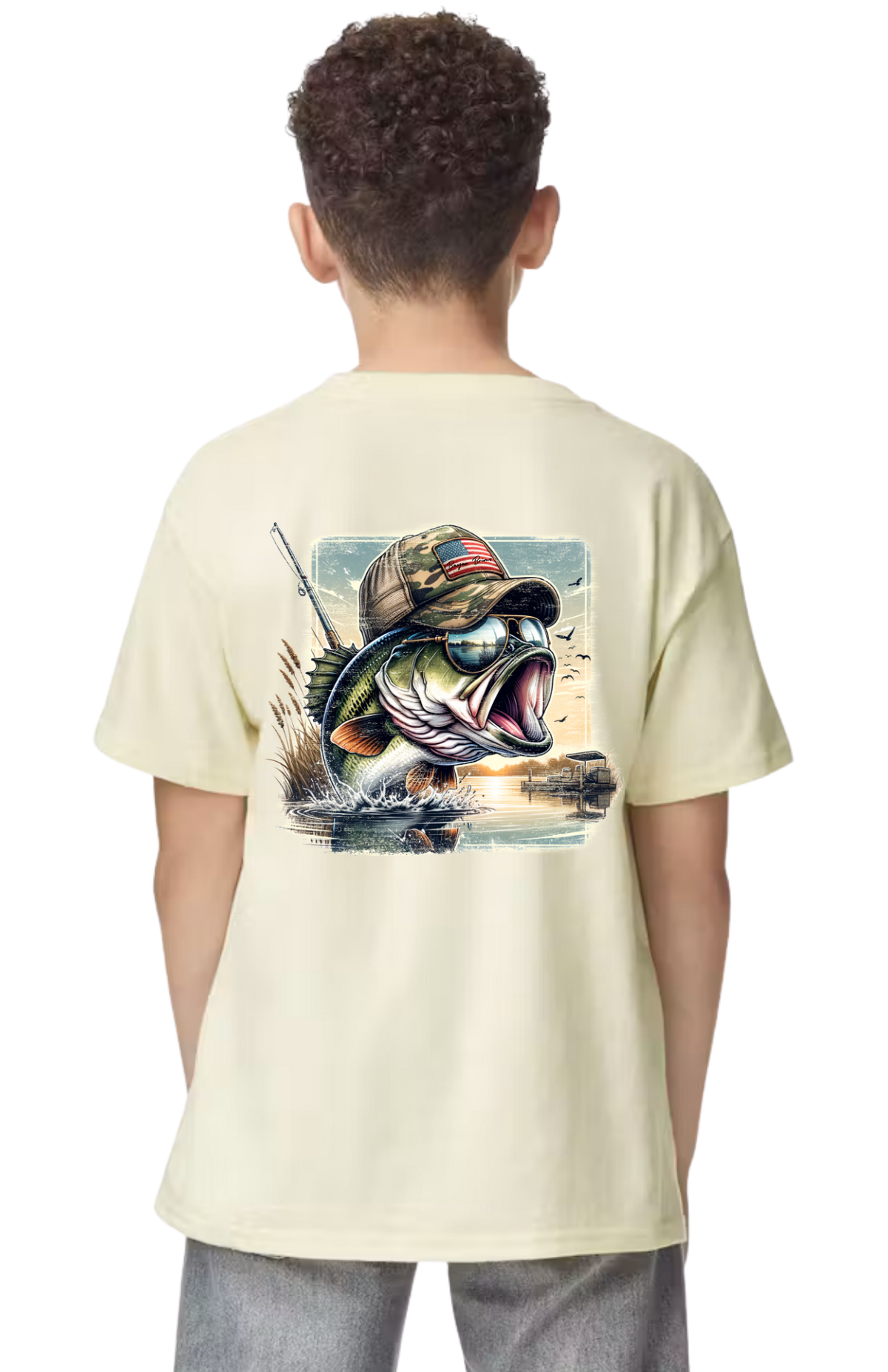 Geaux Fishing Youth Tshirt