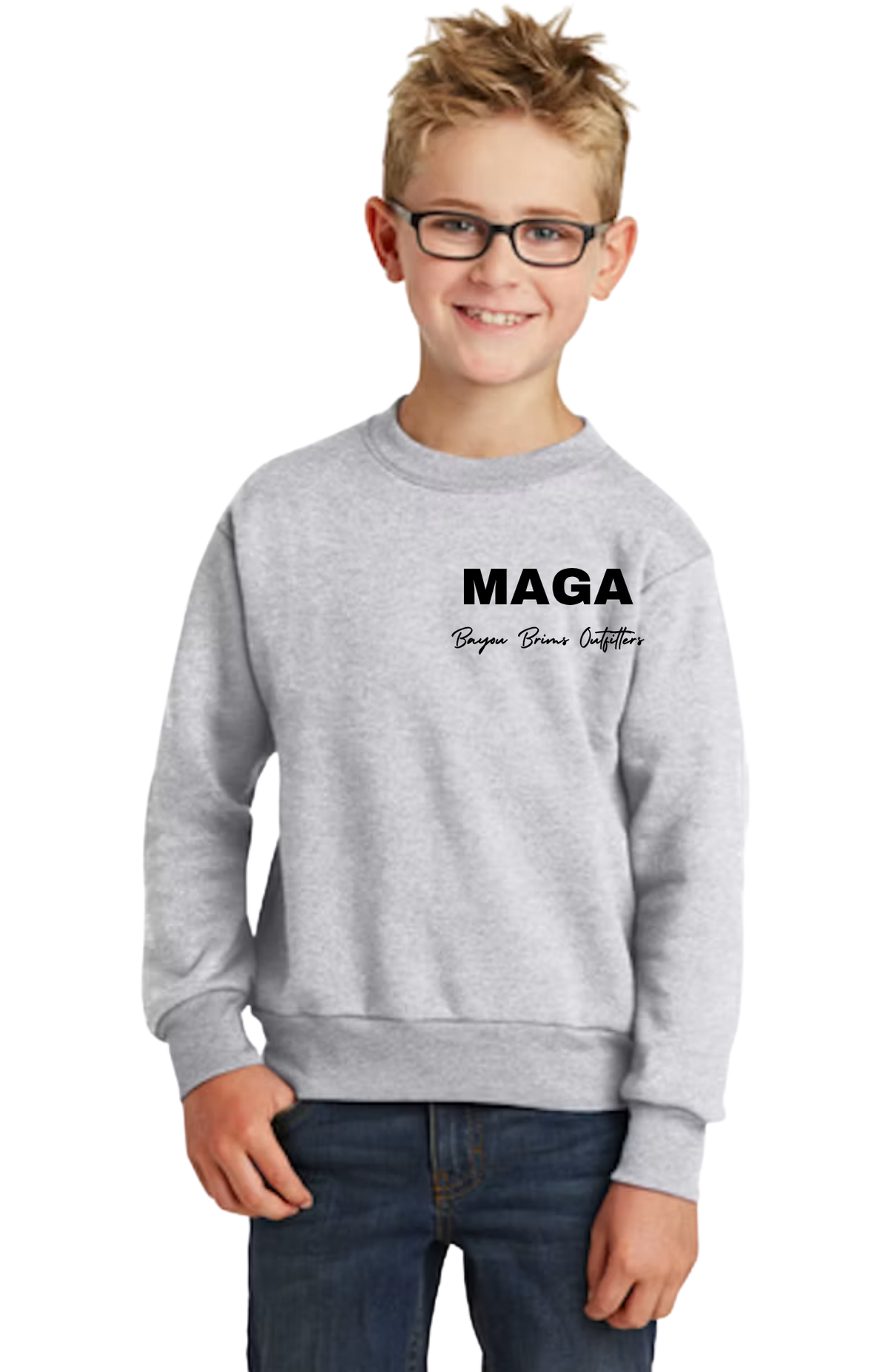 Trump Hunting Sweatshirt for Youth