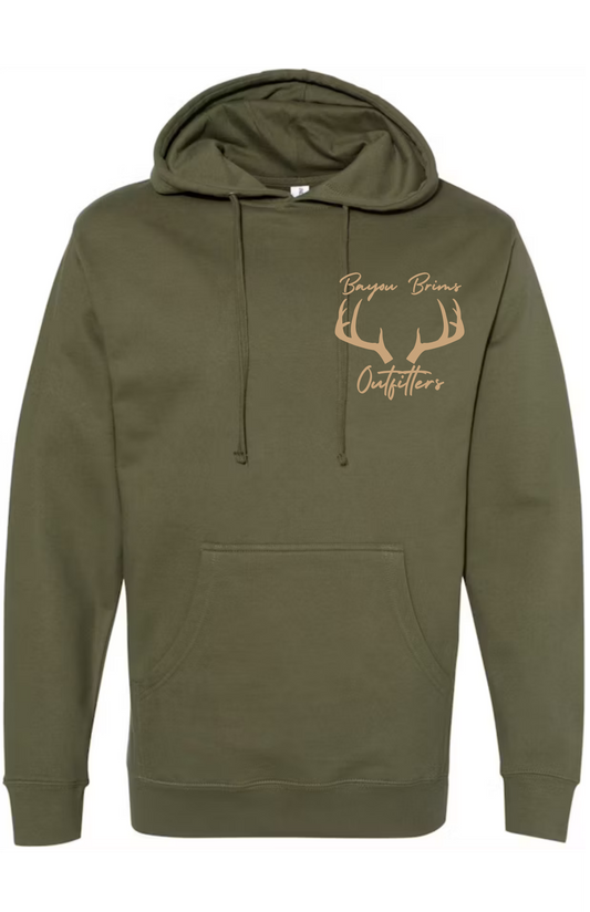 Running Deer Adult Hoodie