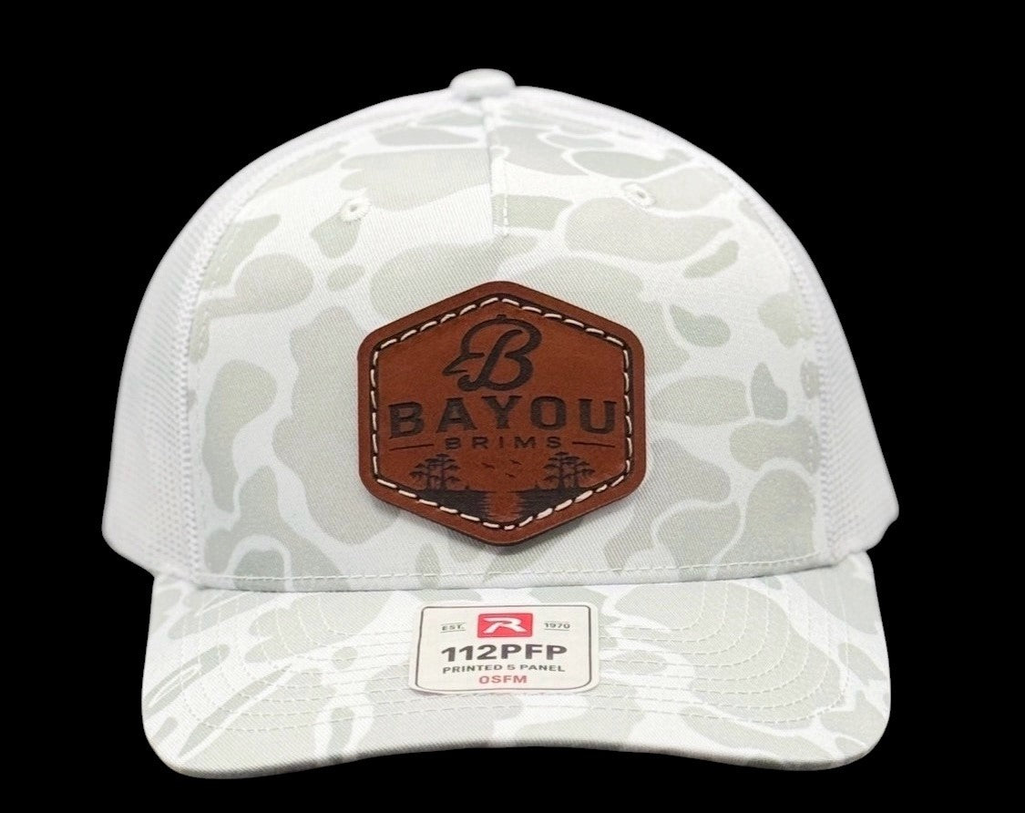Bayou Brims Leather Patch Hat