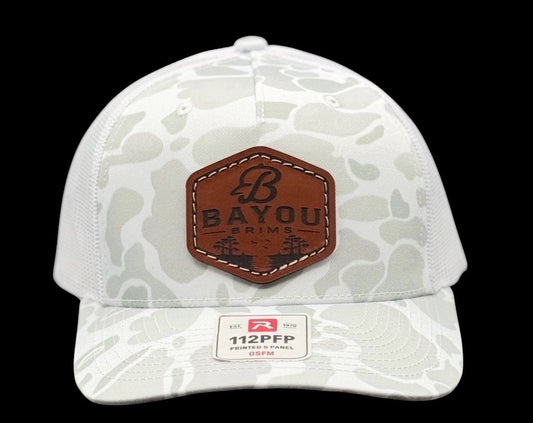 Bayou Brims Leather Patch Hat