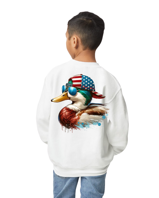 Duck Hunting Sweatshirt for Kids