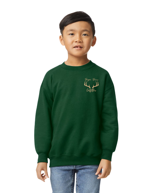 Born to Hunt Force to Go to School Sweatshirt for Kids